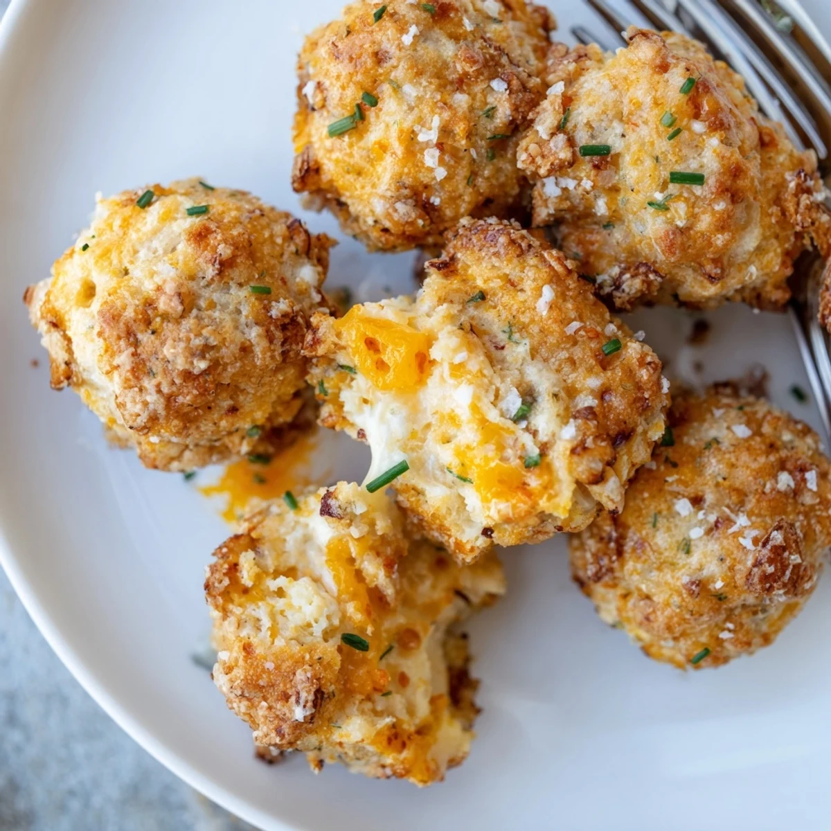 Cheesy Pretzel Chili Garlic Balls