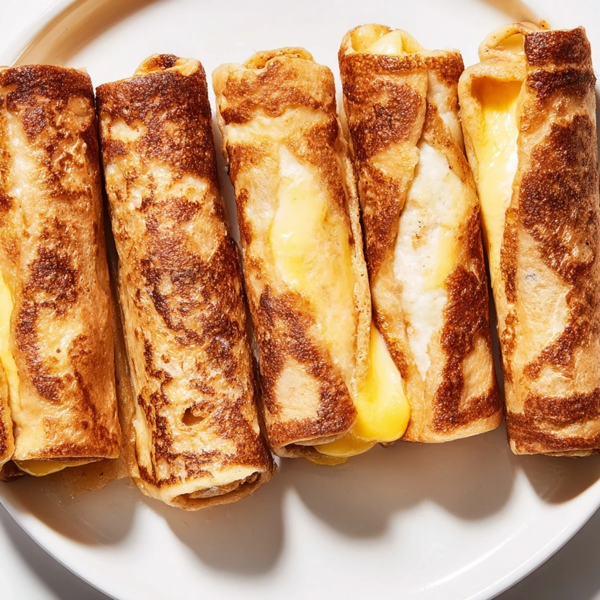 Enjoy savory Easy Christmas Grilled Cheese Rollups; warm, golden brown, and filled with gooey melted cheese, a simple yet festive treat.