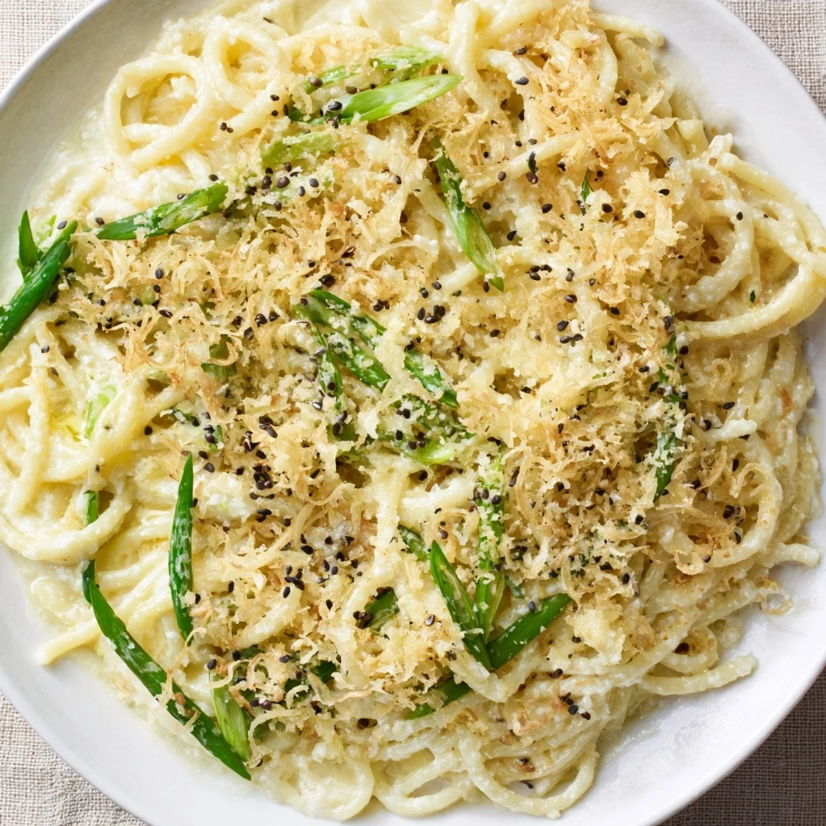 Japanese-Inspired Creamy Miso Ditalini