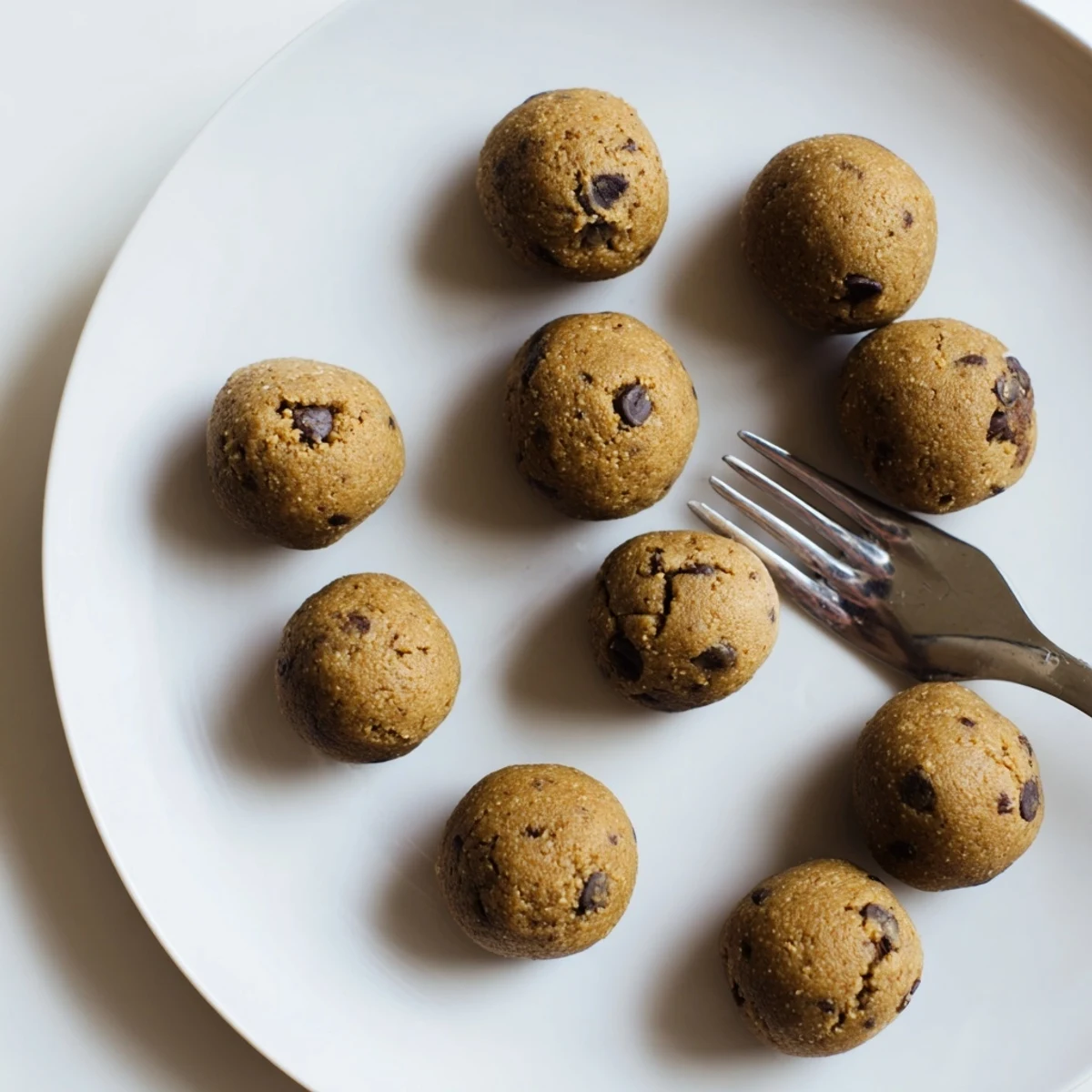 These flavorful Matcha Gingerbread Cookie Dough Protein Bites present a perfectly spiced, no-bake treat with a soft texture.