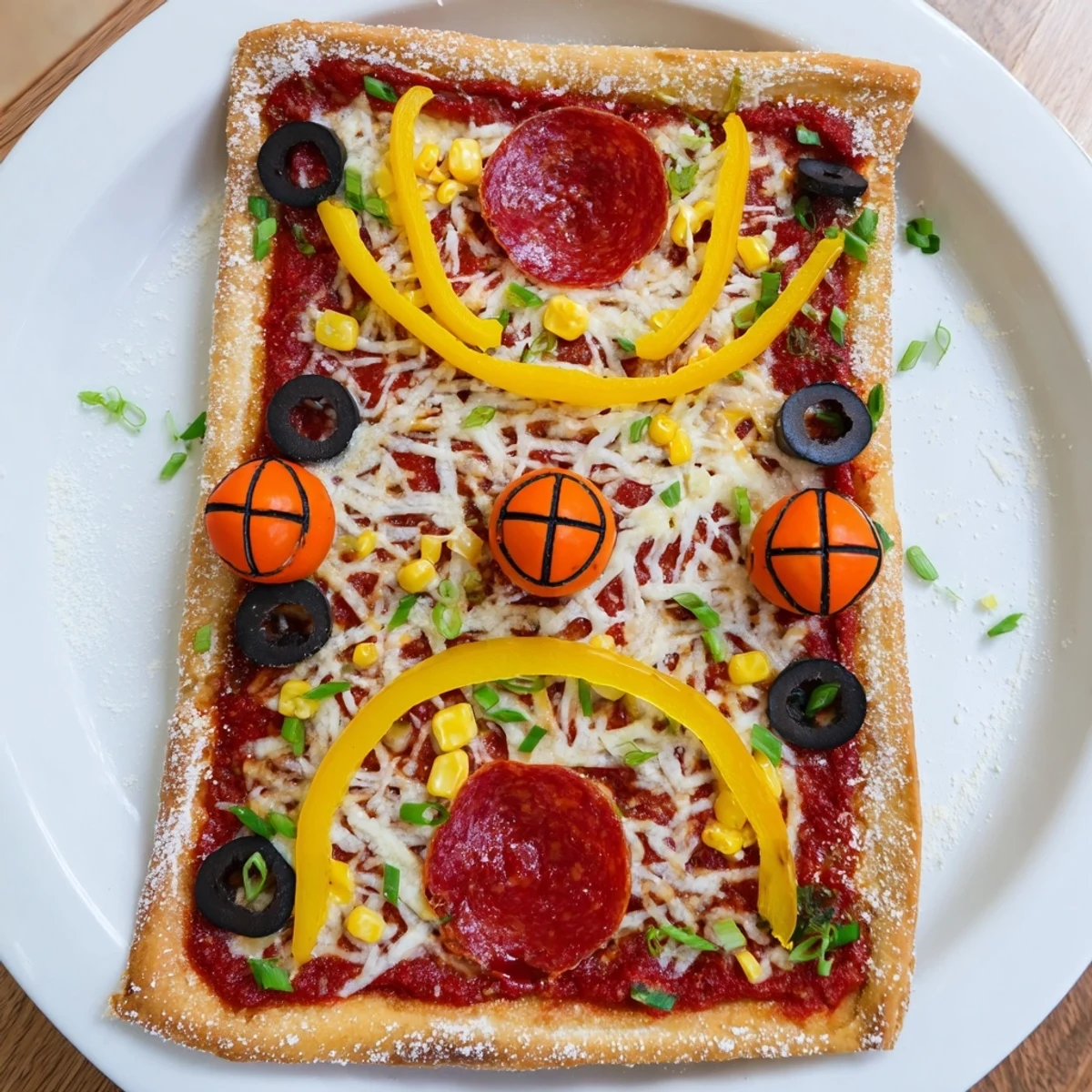 Basketball Court Pizza Toppings