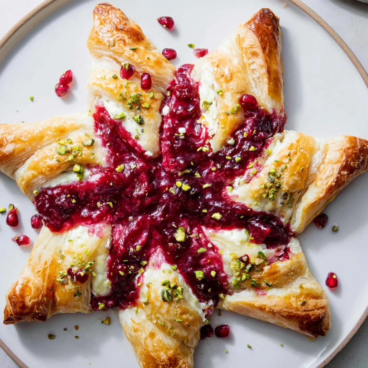 Cranberry Christmas Star