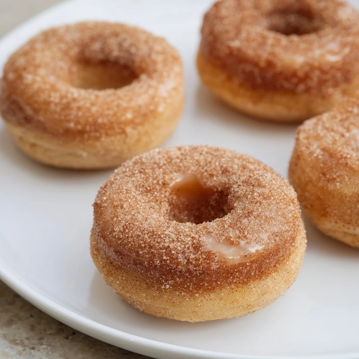 Cinnamon Sugar Baked Donuts