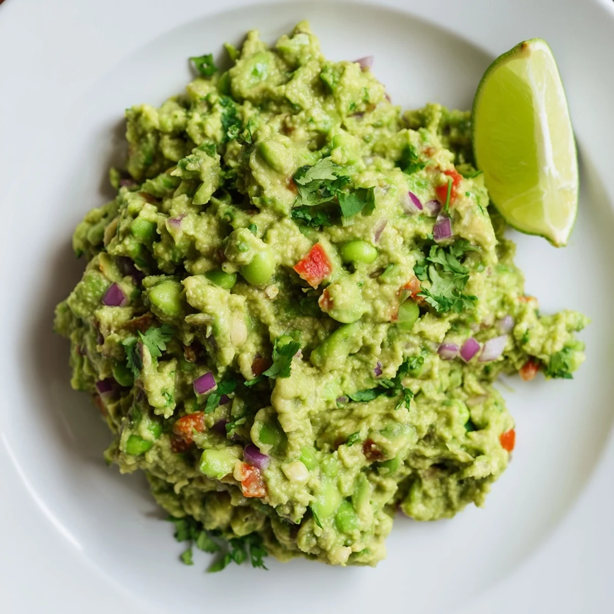 Edamame Avocado Jalapeño Dip