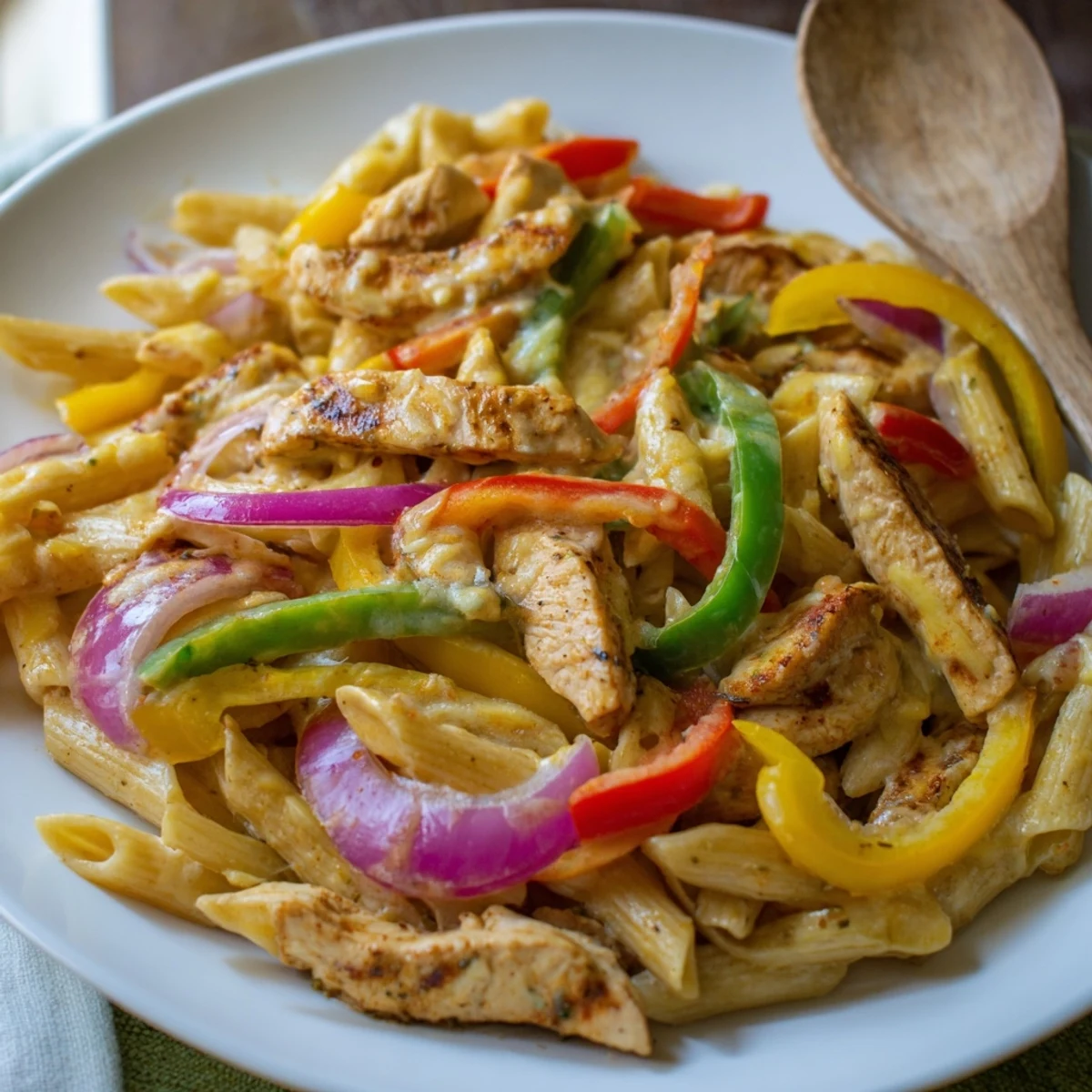 Fajita Chicken Pasta Skillet
