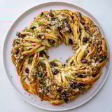 Herb Cheese Olive Wreath