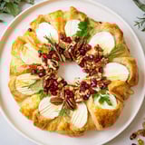 Pomegranate Brie Wreath Elegant