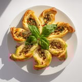 Poinsettia Puff Pastry