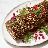 Yuletide Log Cheese Centerpiece