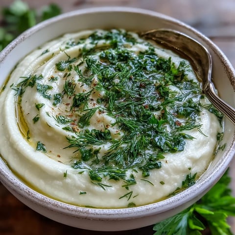 Creamy roasted Parsnip and Herb Soup served warm in a rustic bowl, topped with fresh parsley, chives, and a drizzle of olive oil.