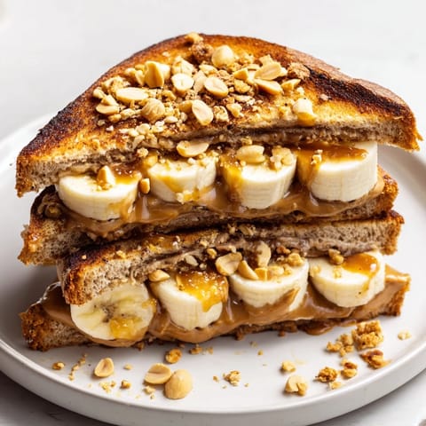 Peanut Butter Banana Sandwich