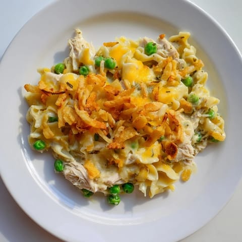 Tuna Noodle Casserole Crispy