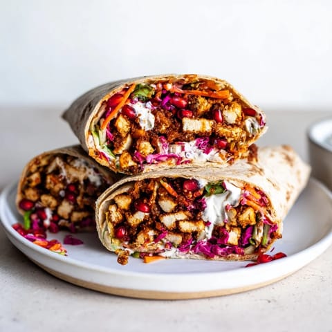 Sweet Chili Tofu Wrap