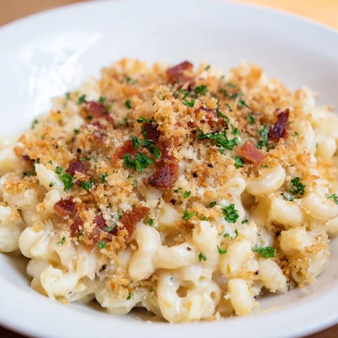 Tinis Mac Cheese Bacon