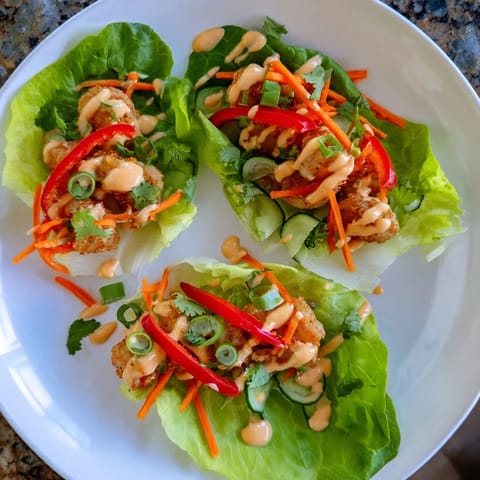 Fresh Shrimp Lettuce Cups