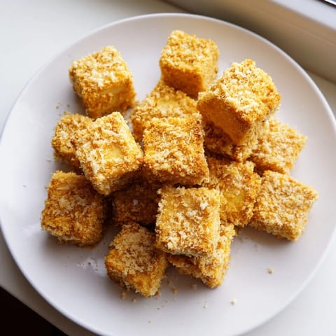 Golden Crispy Tofu Nuggets