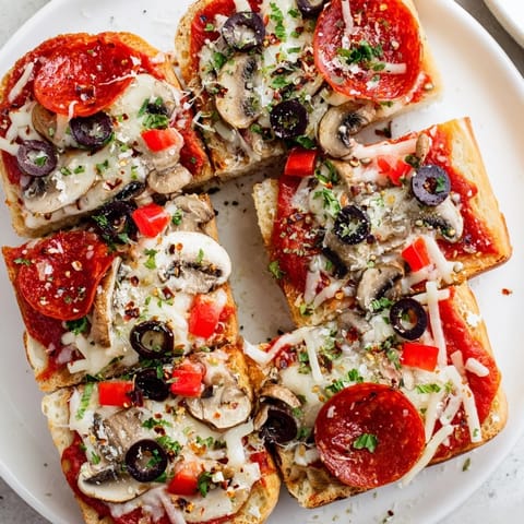 Air Fryer Pizza Toast