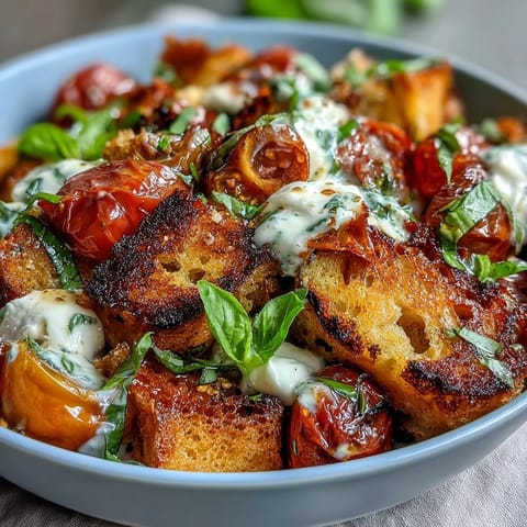 Sourdough Panzanella Salad Heirloom