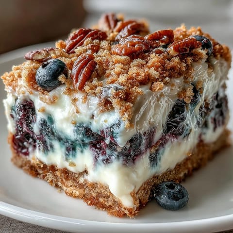Clean Blueberry Oatmeal Bake