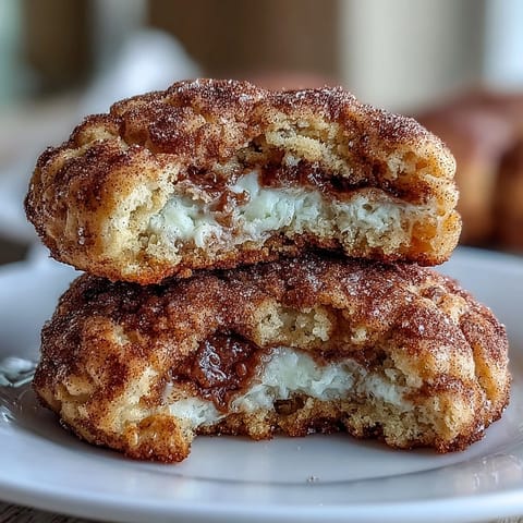 Pillowy cookies with a tangy cottage cheese base, coated in fragrant cinnamon sugar for classic flavor.  