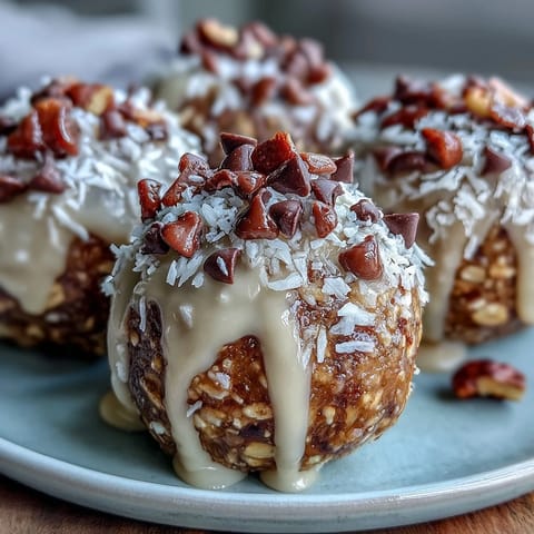 No-Bake Peanut Butter Oat Bites with chocolate chips, a wholesome snack ready in minutes.