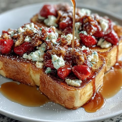Spring Brunch Strawberry Toast