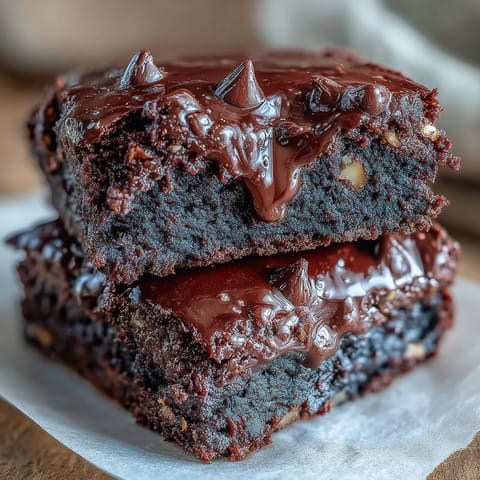 Rich, fudgy Fiber-Maxxing Bean Brownie Bites, a healthier gluten-free chocolate treat.