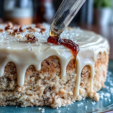 Elegant Rosé Velvet Cake, featuring delicate pink layers and a luscious cream cheese frosting.