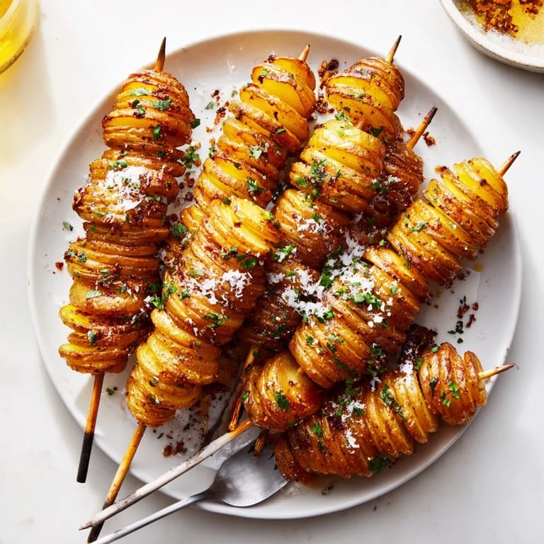 Deliciously crispy Air-Fryer Tornado Potatoes served with aioli for dipping enjoyment.