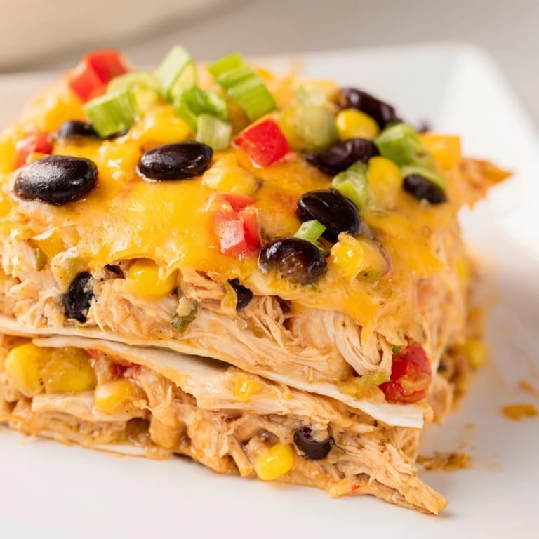 Savor the delicious aroma of this easy Taco Bell Chicken Bake, served hot and ready.