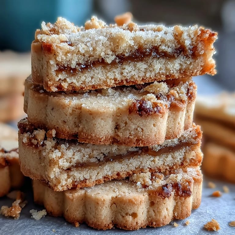 Plate of Hojicha Shortbread, some half-dipped in melted dark chocolate, paired with a steaming mug for a cozy dessert.