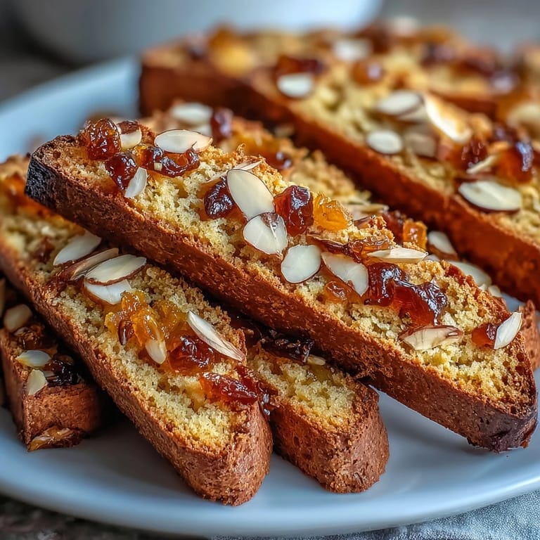 Crispy Italian cookies featuring fresh orange zest and sweet candied orange pieces, ideal for afternoon snacking or gifting.  