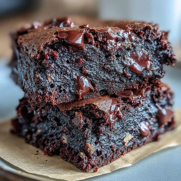 Plump, dark Fiber-Maxxing Bean Brownie Bites, perfectly baked and ready to enjoy.