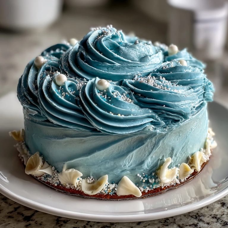 Celebrate with a Cancer Zodiac Cake, artfully decorated like the ocean's treasures.